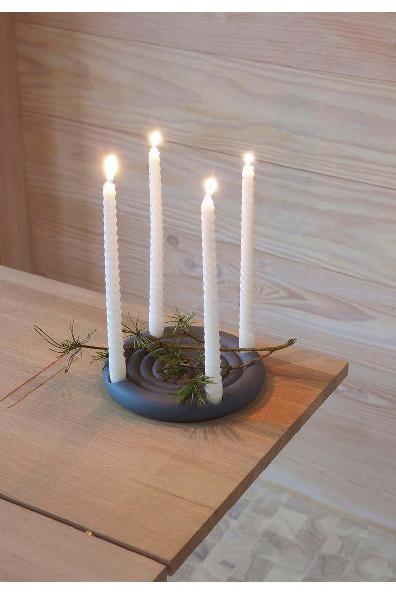Savi Advent Candleholder, Alternate, color, Midnight Blue