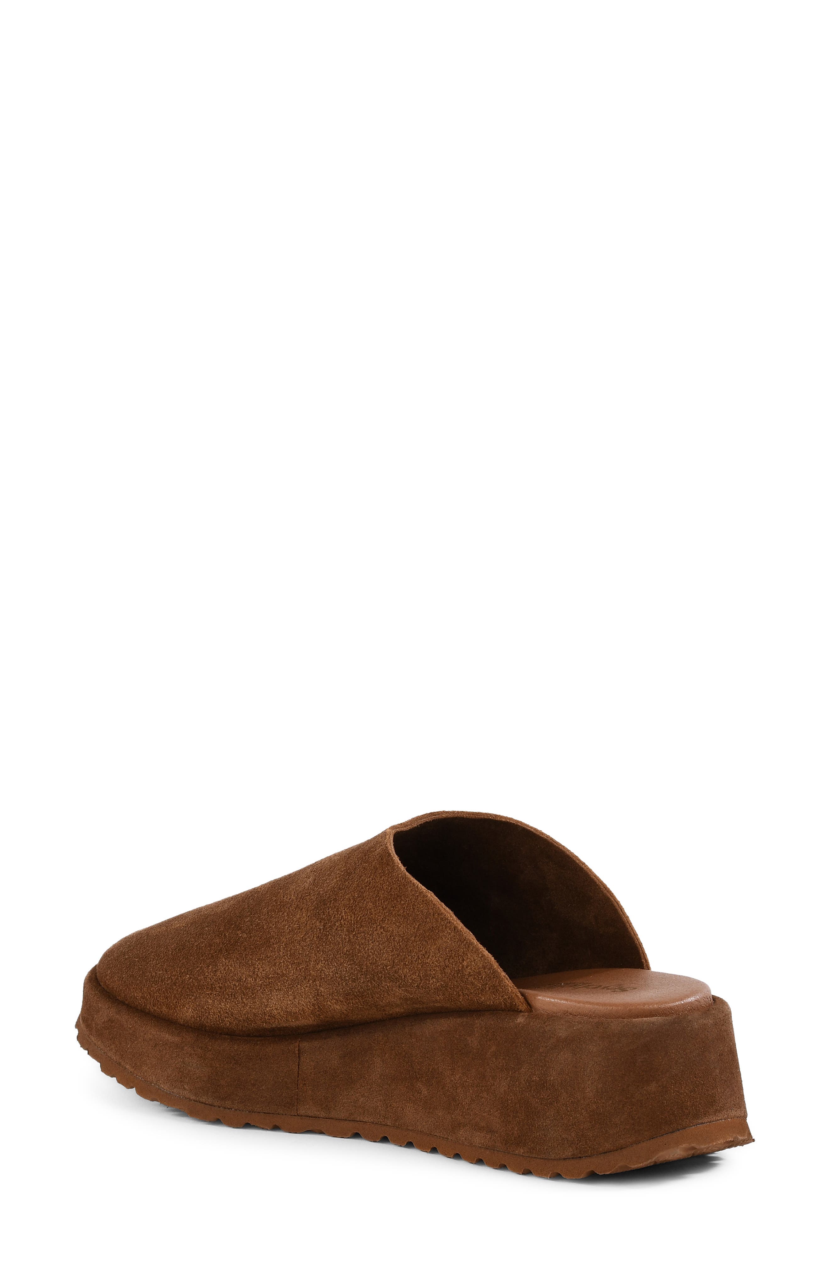 Come Away With Me Platform Clog, Alternate, color, BROWN