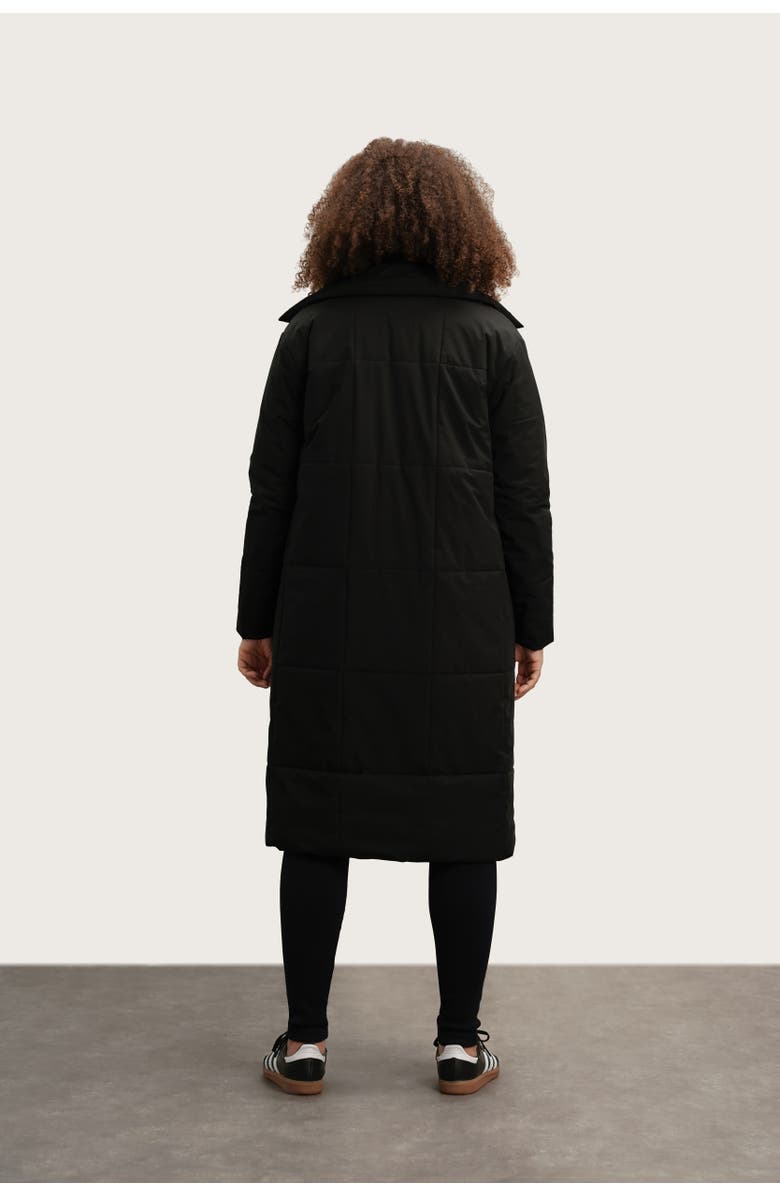 Nom Maternity The Puffer Maternity Coat, Alternate, color, Black