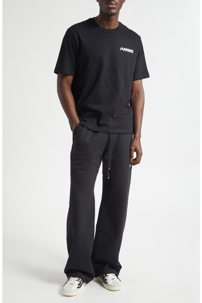 Core Logo Drawstring Pants, Alternate, color, BLACK