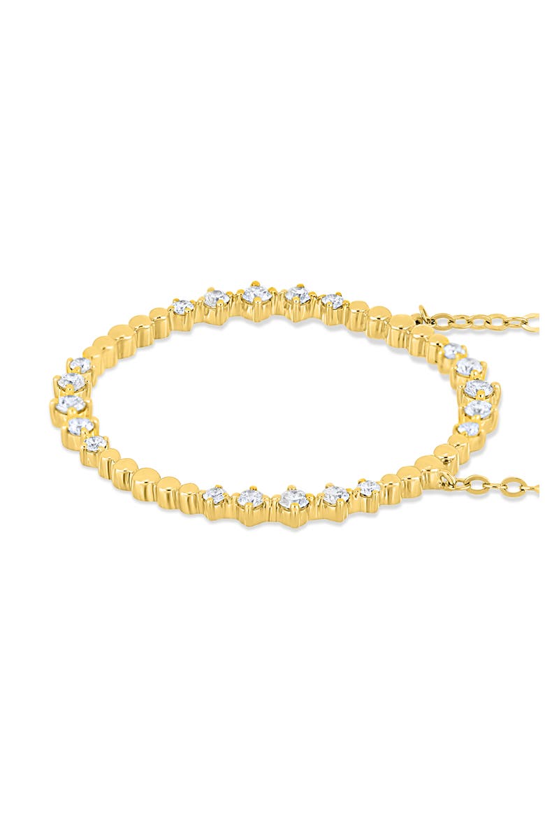 Mykonos Diamond Open Circle Pendant Necklace (Online Trunk Show), Alternate, color, 18K YELLOW GOLD/ DIAMOND