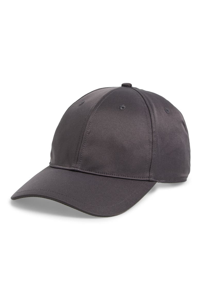Miles Adjustable Baseball Cap, Main, color, CHARCOAL