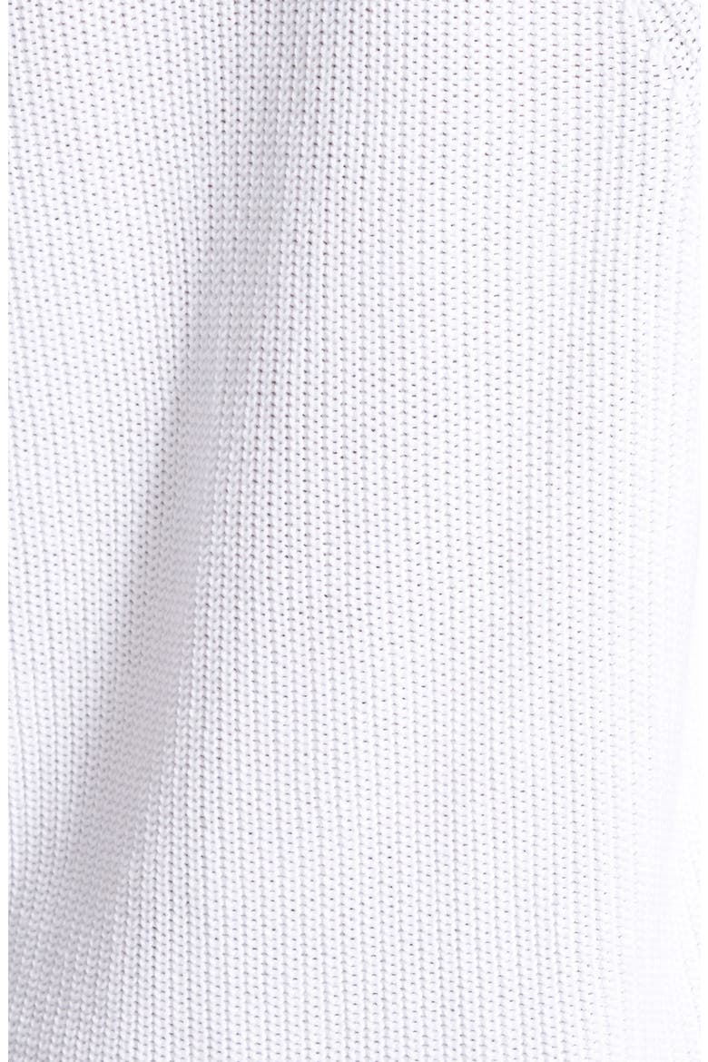 'Katia' Chunky Knit Tunic Sweater, Alternate, color, WHITE