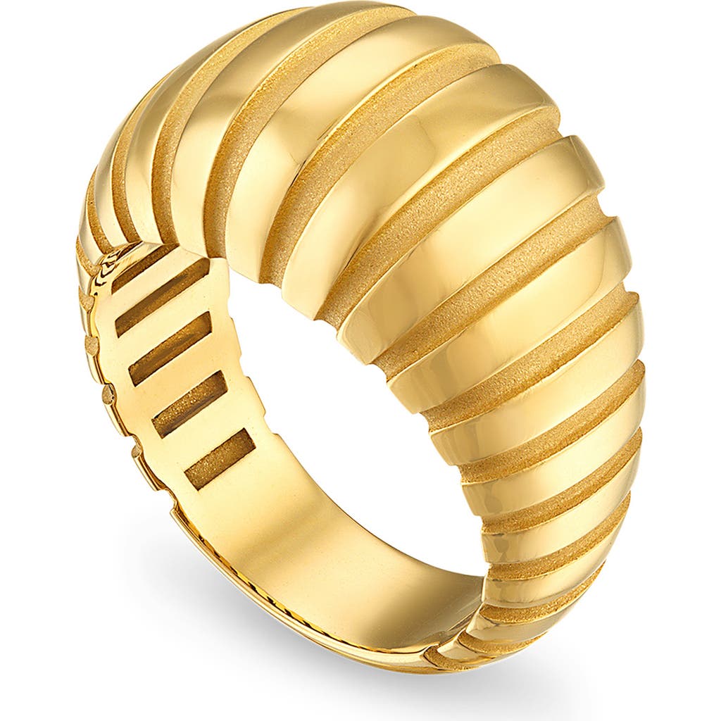 Pamela Zamore Noa Large Dome Ring in Gold  product