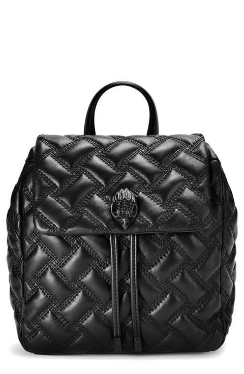 Small Kensington Drench Quilted Leather Backpack