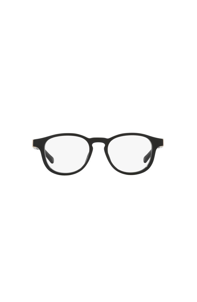 Gucci 49mm Round optical glasses, Alternate, color, Black