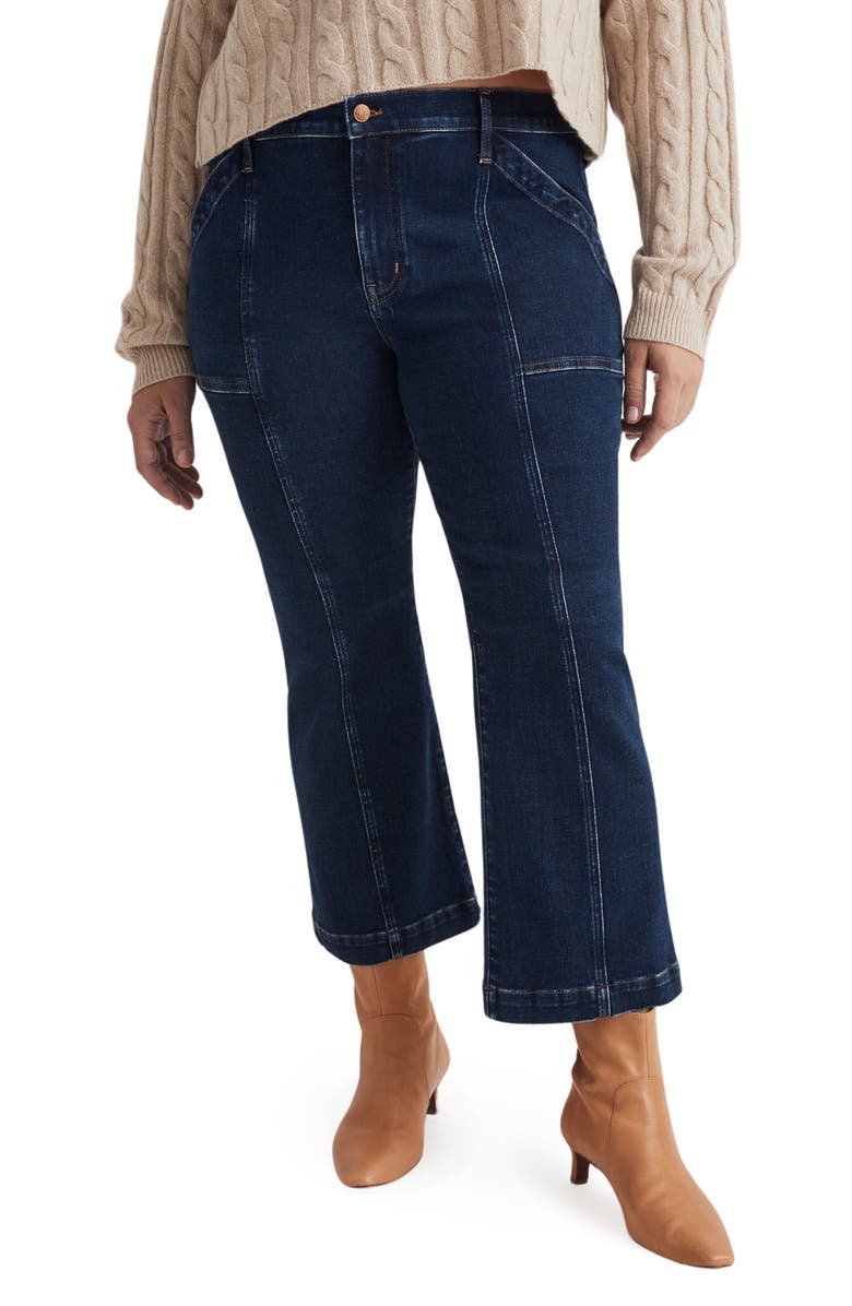 Madewell Kick Out Crop Jeans, Alternate, color,