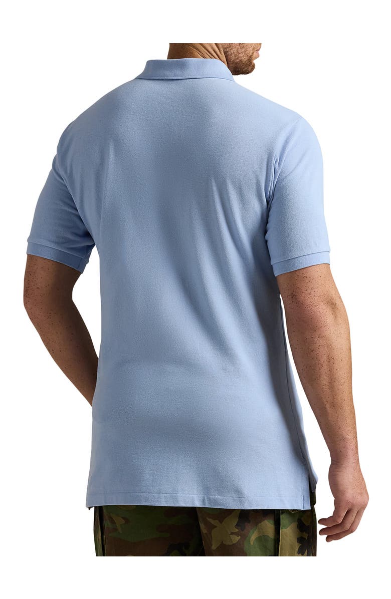 Polo Ralph Lauren Big & Tall Polo Bear Mesh Polo Shirt, Alternate, color, Chambray Blue