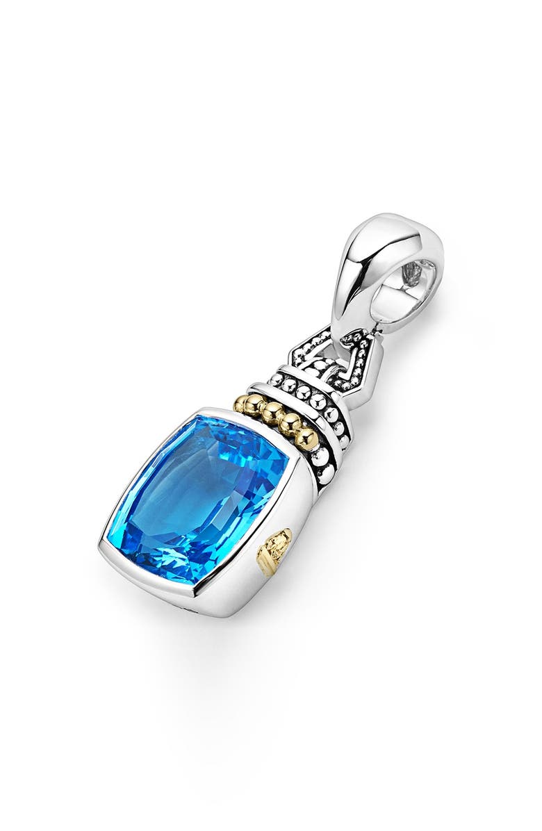 LAGOS Rittenhouse Semiprecious Stone Clip Pendant, Alternate, color, 