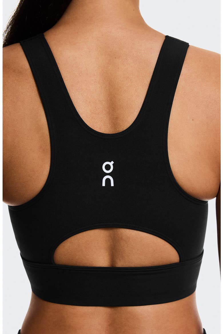Court Cutout Crop Top, Alternate, color, BLACK