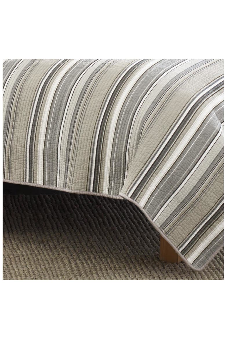 Fresno Quilt & Sham Set, Alternate, color, DARK GREY