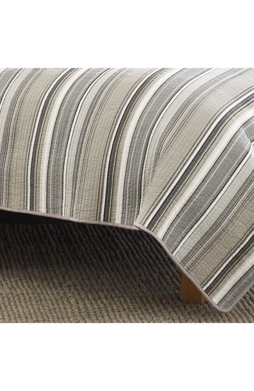Stone Cottage Fresno Quilt & Sham Set In Gray