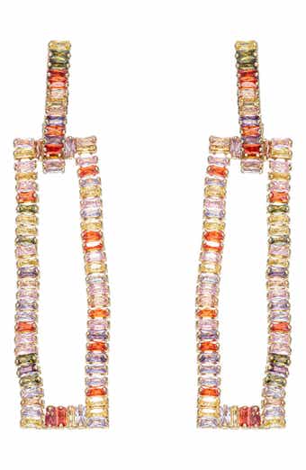 EYE CANDY LOS ANGELES Rainbow Drop Earrings