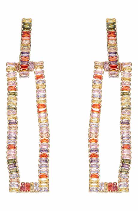 EYE CANDY LOS ANGELES Rainbow Drop Earrings