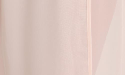 Rya Collection Giselle Lace & Chiffon Long Robe In Blush