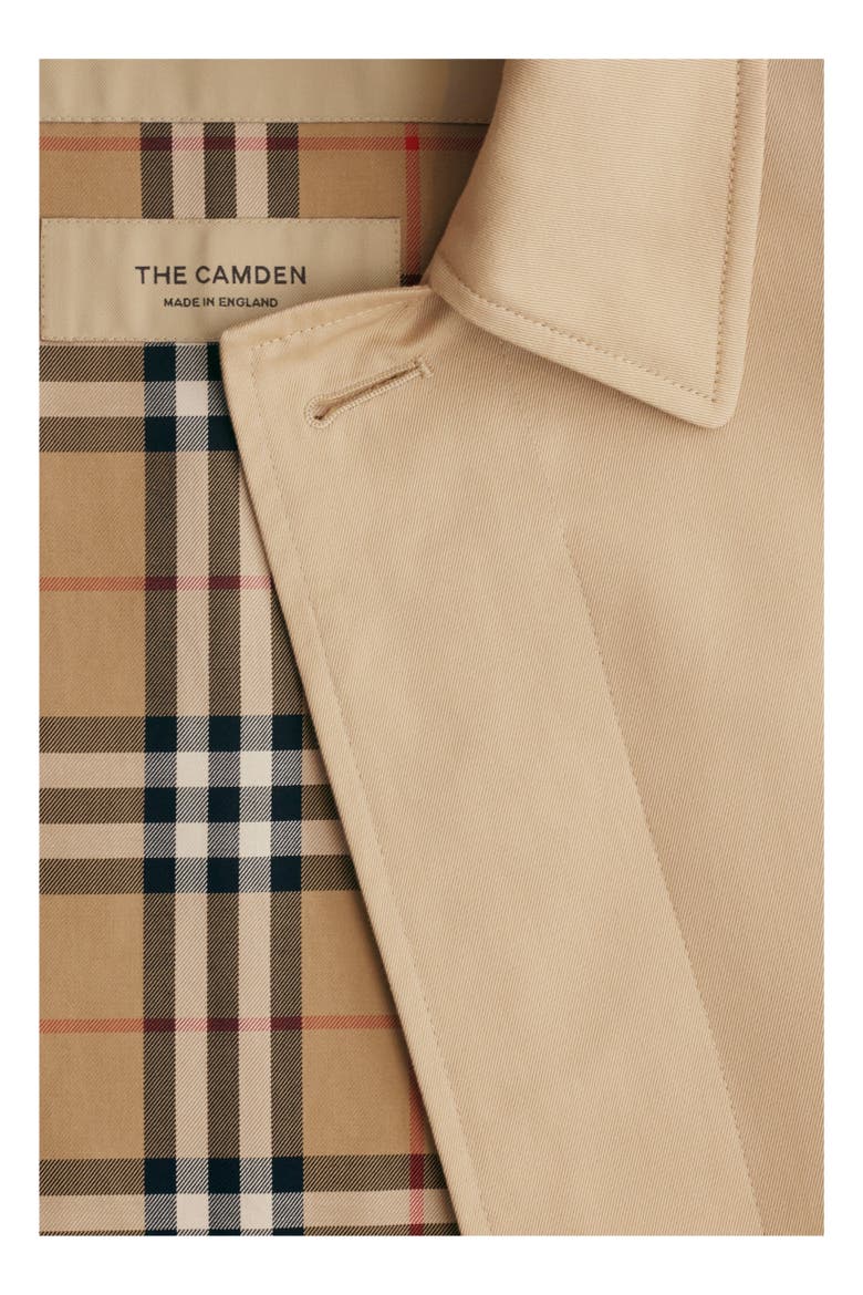Long Camden Heritage Car Coat, Alternate, color, Honey beige