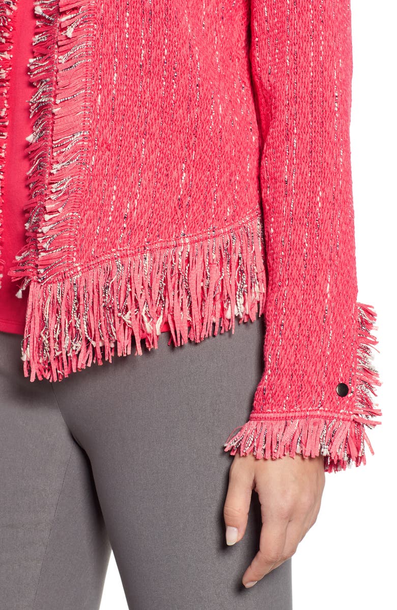 NIC+ZOE Fancy Fringe Jacket, Alternate, color, 