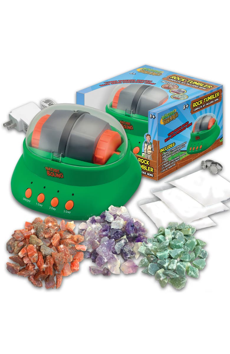 Nature Bound Rock Tumbler Kit, Kids 8+, Main, color,