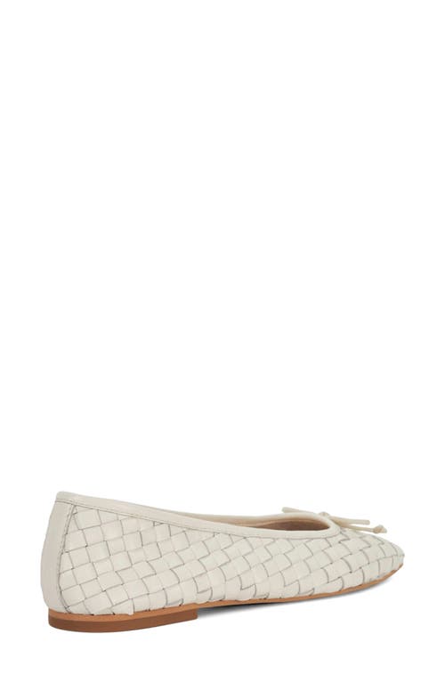 Dune London Heat Leather Ballet Flat In Multi