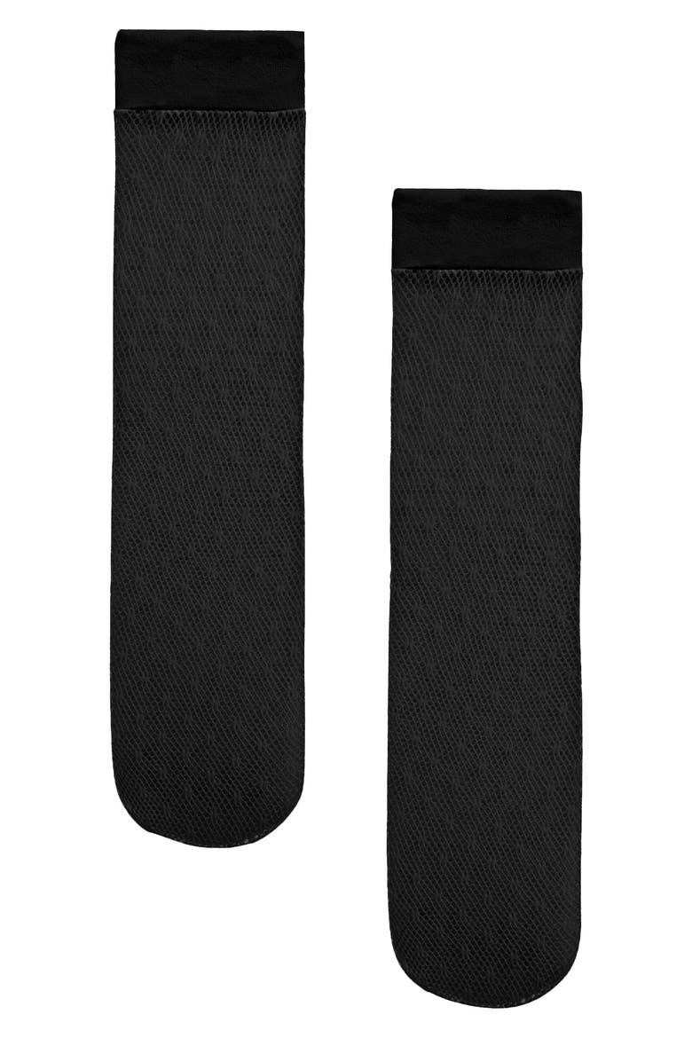 Dot Net Knee High Socks, Alternate, color, BLACK