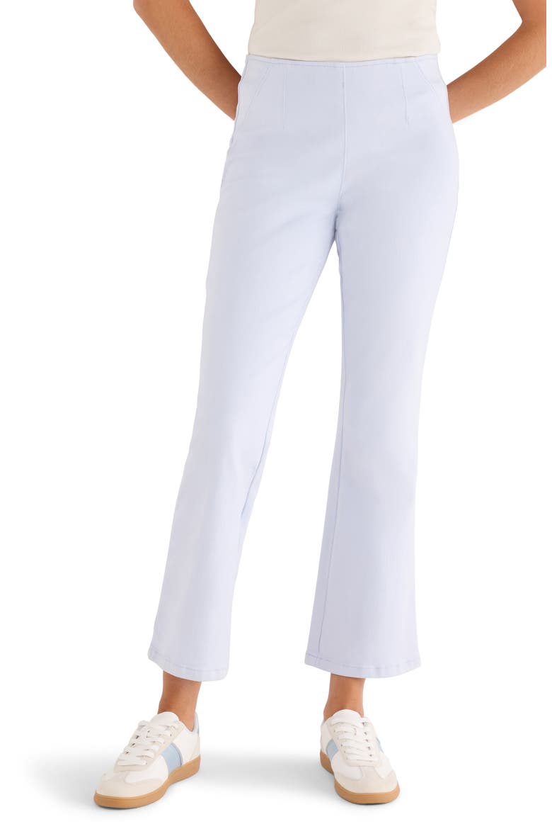 28 Berkeley Stretch Cotton Blend Bootcut Ankle Jeans, Main, color, SKY