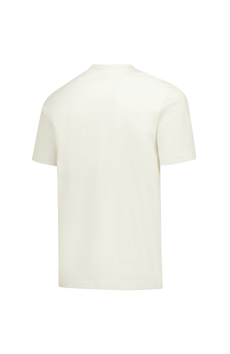 New Era Men's New Era Cream Indiana Pacers Oversized City Edition Remix Vintage T-Shirt, Alternate, color, Cream