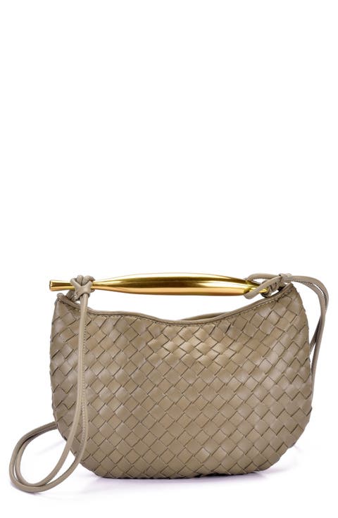 Woven Convertible Crossbody Bag