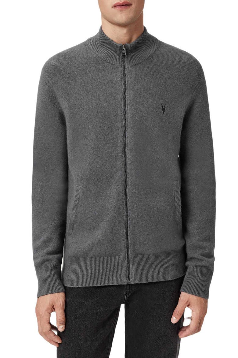 Statten Zip Cardigan, Main, color, ASHER GREY