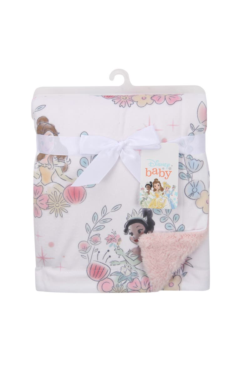 Disney Princesses Baby Blanket - Ariel,Snow White,Cinderella,& more, Alternate, color, White