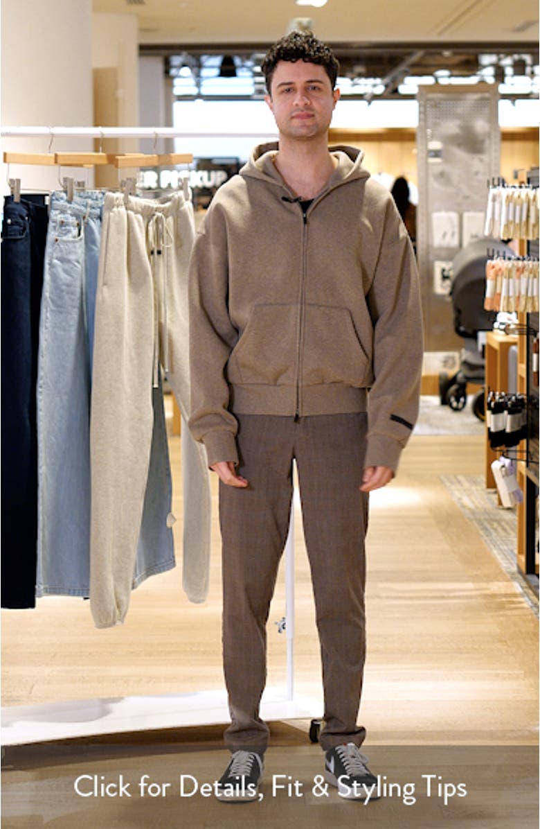 Classic Fit Fleece Zip Hoodie, sales video thumbnail