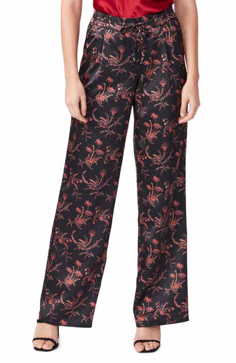 PAIGE Solynne Floral Wide Leg Pants