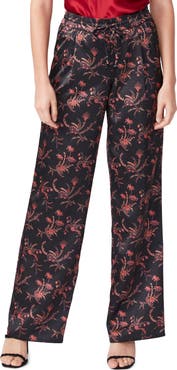 PAIGE Solynne Floral Wide Leg Pants