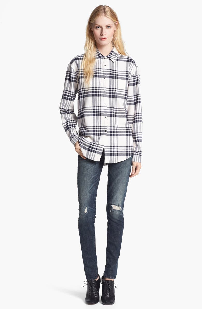 Elizabeth and James 'Pam' Plaid Flannel Shirt, Alternate, color,