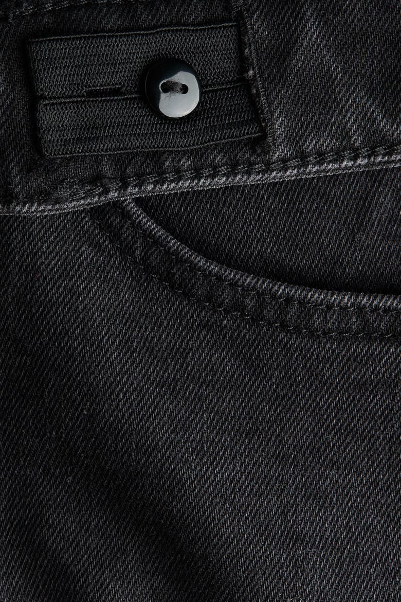 Relaxed Tapered Fit Jeans, Alternate, color, Black