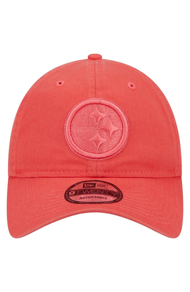 New Era Men's New Era Red Pittsburgh Steelers Core Classic 2.0 Brights 9TWENTY Adjustable Hat, Alternate, color, 
