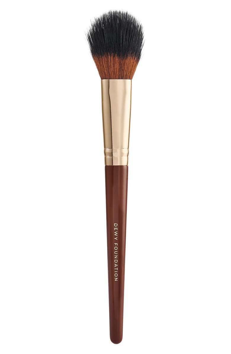 SPECTRUM Pantherine Dewy Foundation Brush, Alternate, color, Brown