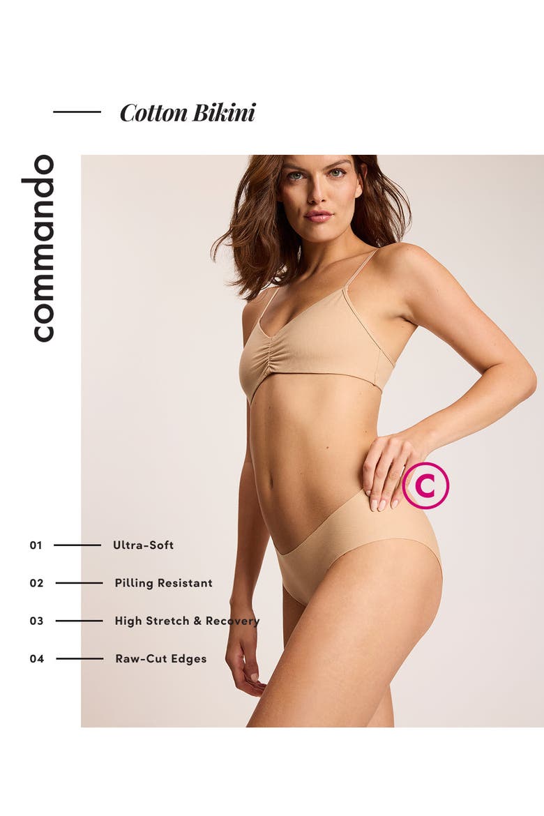 Cotton Bikini, Alternate, color, Poppy