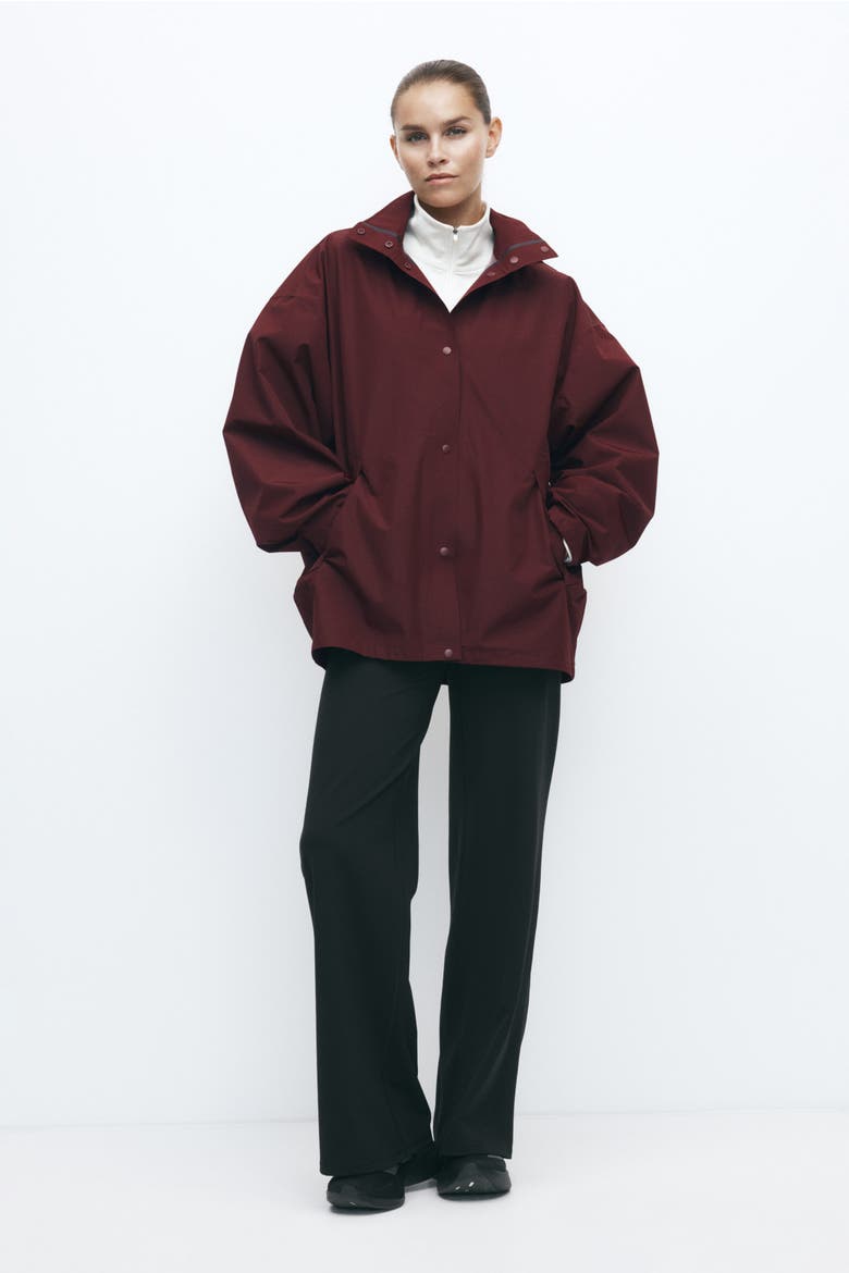 Rain Jacket With Stormmove, Alternate, color, Cherry red
