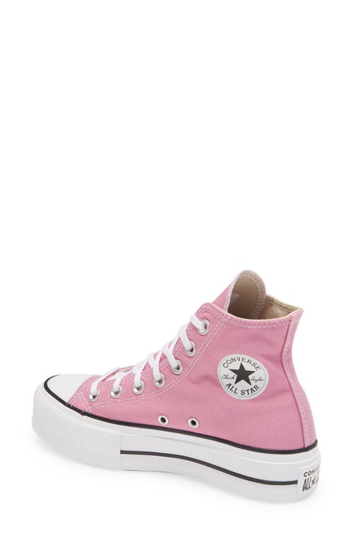 Converse Chuck Taylor® All Star® Lift High Top Platform Sneaker In Pink
