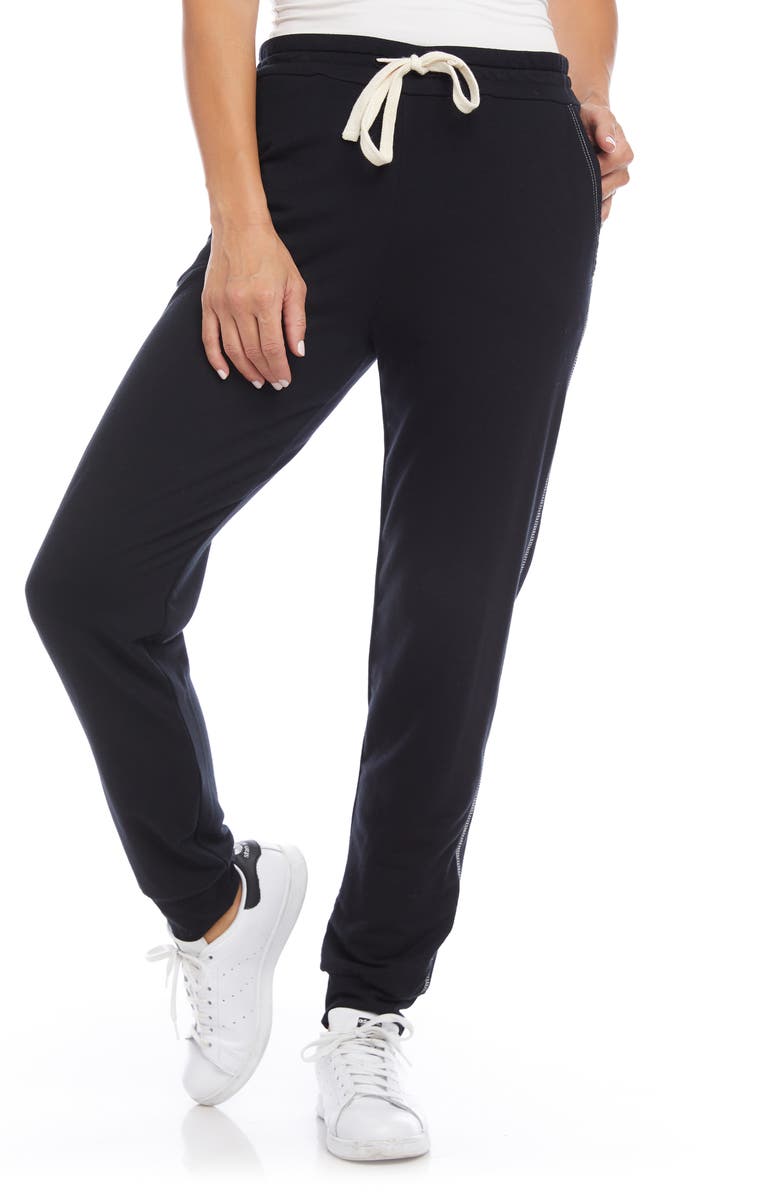 Karen Kane Contrast Stitch Sweatpants, Alternate, color, 