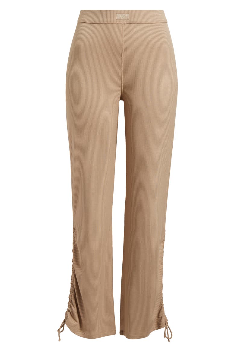 Vyanna Rib Lounge Pants, Alternate, color, SILVER TAUPE