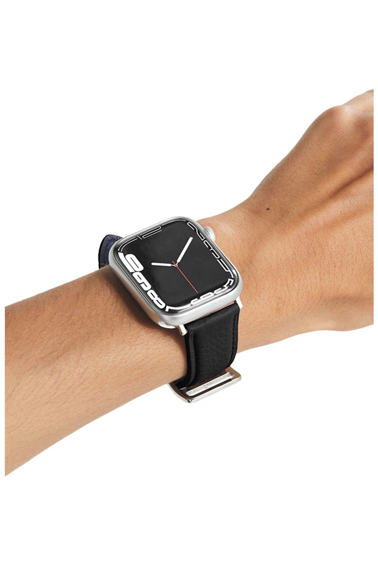 Apple Watch Band 42/45/49mm, Alternate, color, Black Caviar