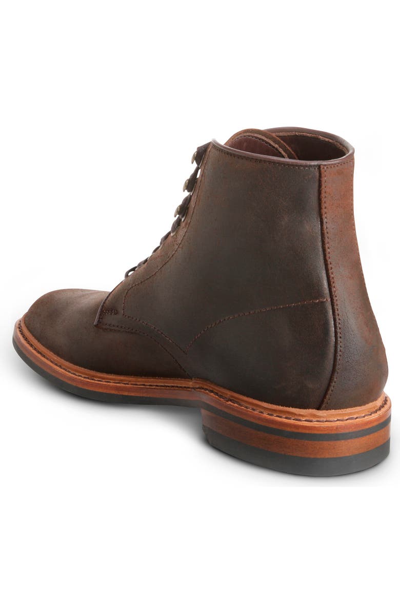 Allen Edmonds Higgins Mill Plain Toe Boot, Alternate, color, Brown