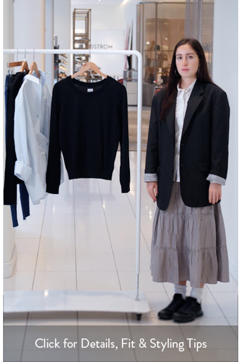 Pure Cotton Crewneck Sweater video