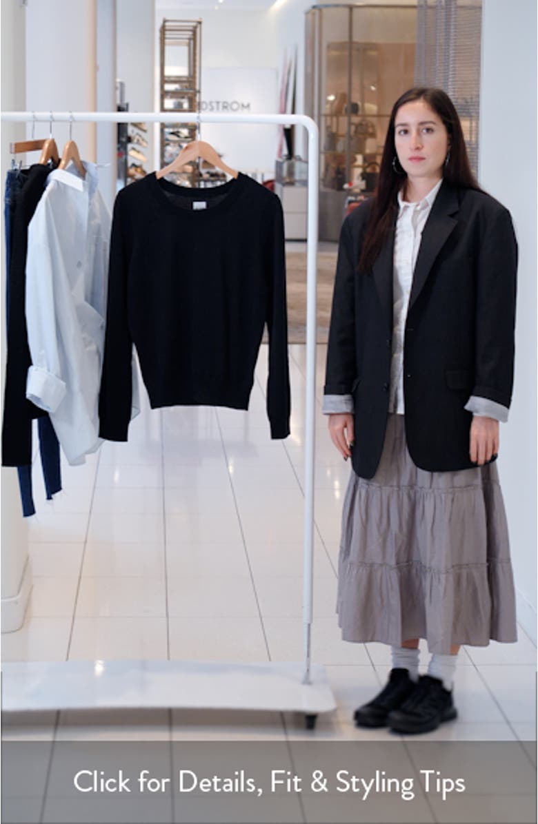 Pure Cotton Crewneck Sweater, sales video thumbnail