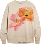 Desigual Floral Graphic Sweatshirt