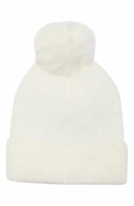 Heart Applique Pom Beanie