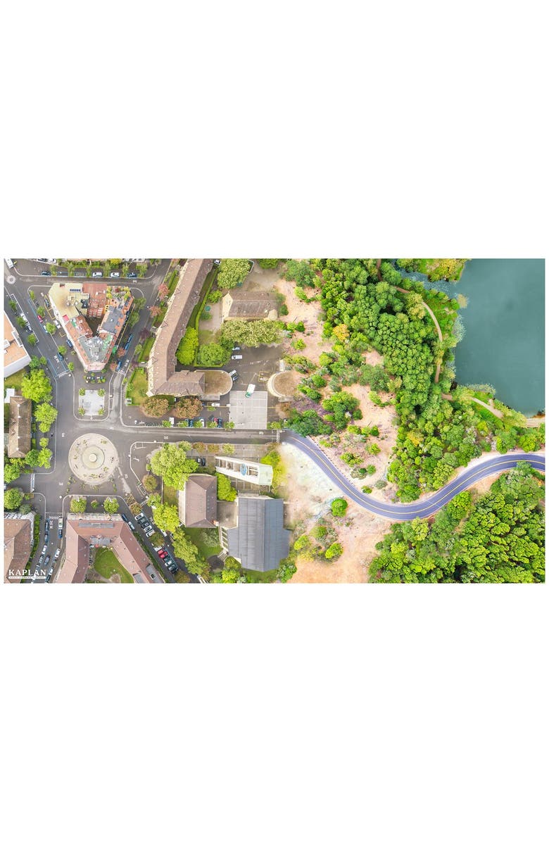 Kaplan Early Learning Company Cityscapes Flotex Hygienic Rug - 5' x 3', Main, color, Multicolored