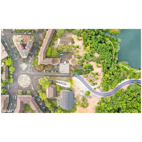 Kaplan Early Learning Company Cityscapes Flotex Hygienic Rug In Green