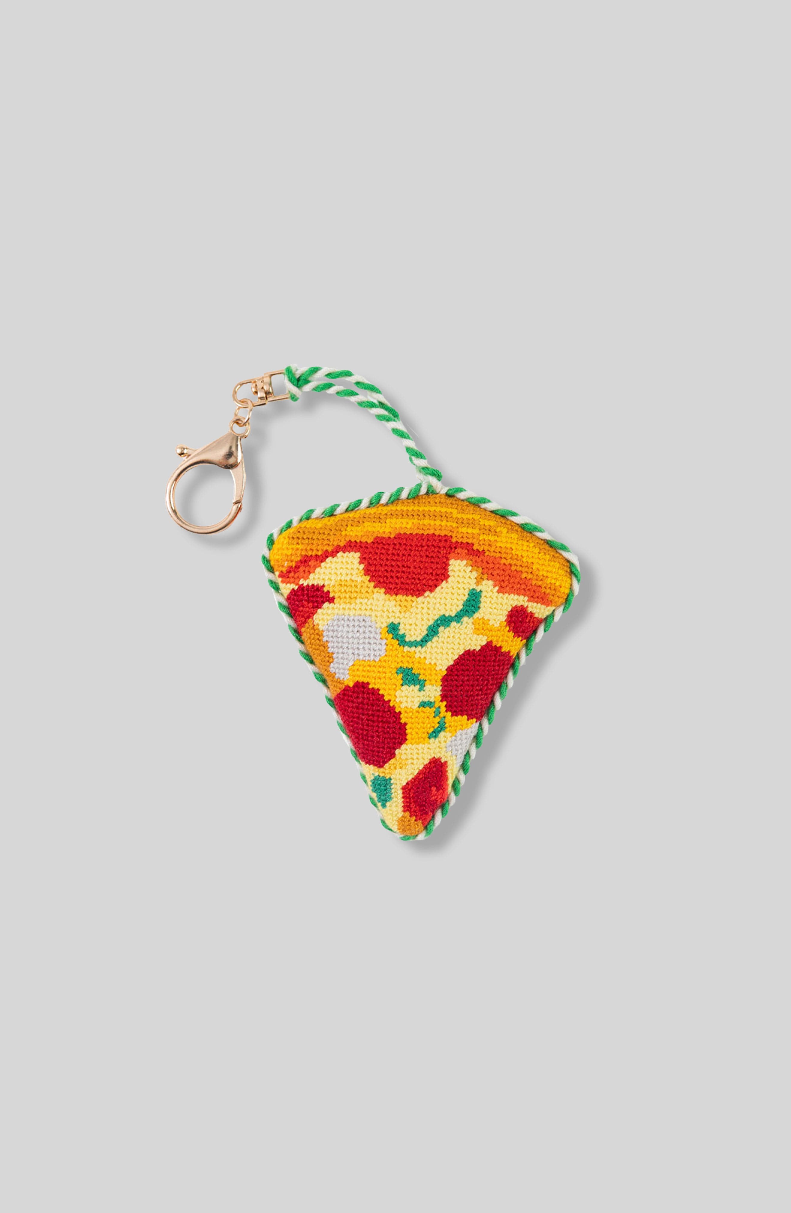 Furbish Bag Charm in Pizza Slice 